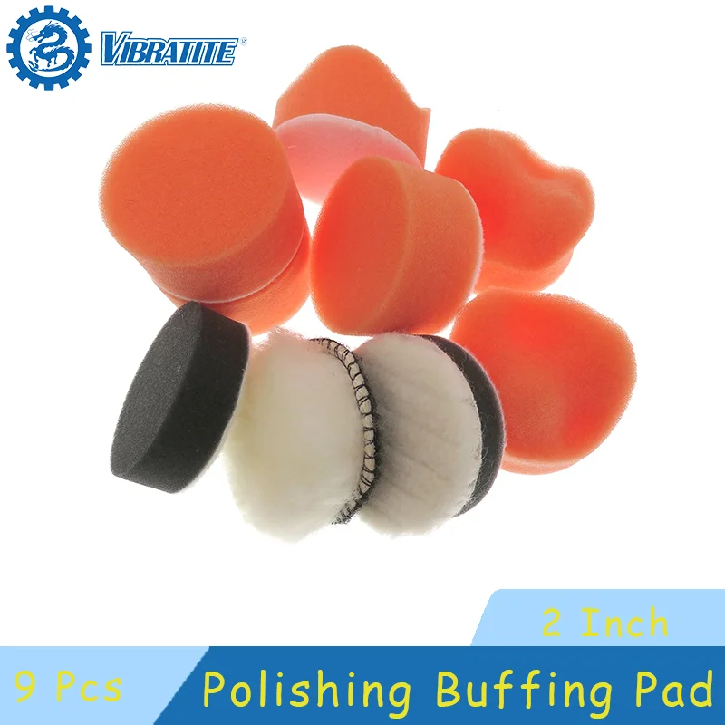 

Набор Полировальных Губок 2 Дюйма (50 Мм), 9 Шт., С Шерстяными Полировальными Кругами