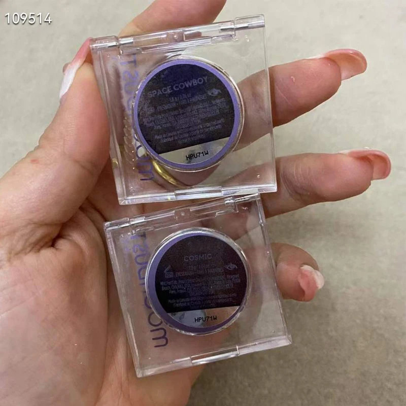 

Совершенно новые блестящие тени для век, тени для век 1,8 г, космическая косметика