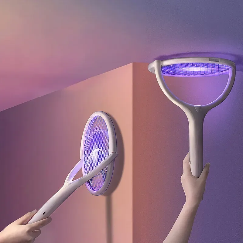 Вращающаяся на 90 градусов ловушка для насекомых с электрошоком 365 нм