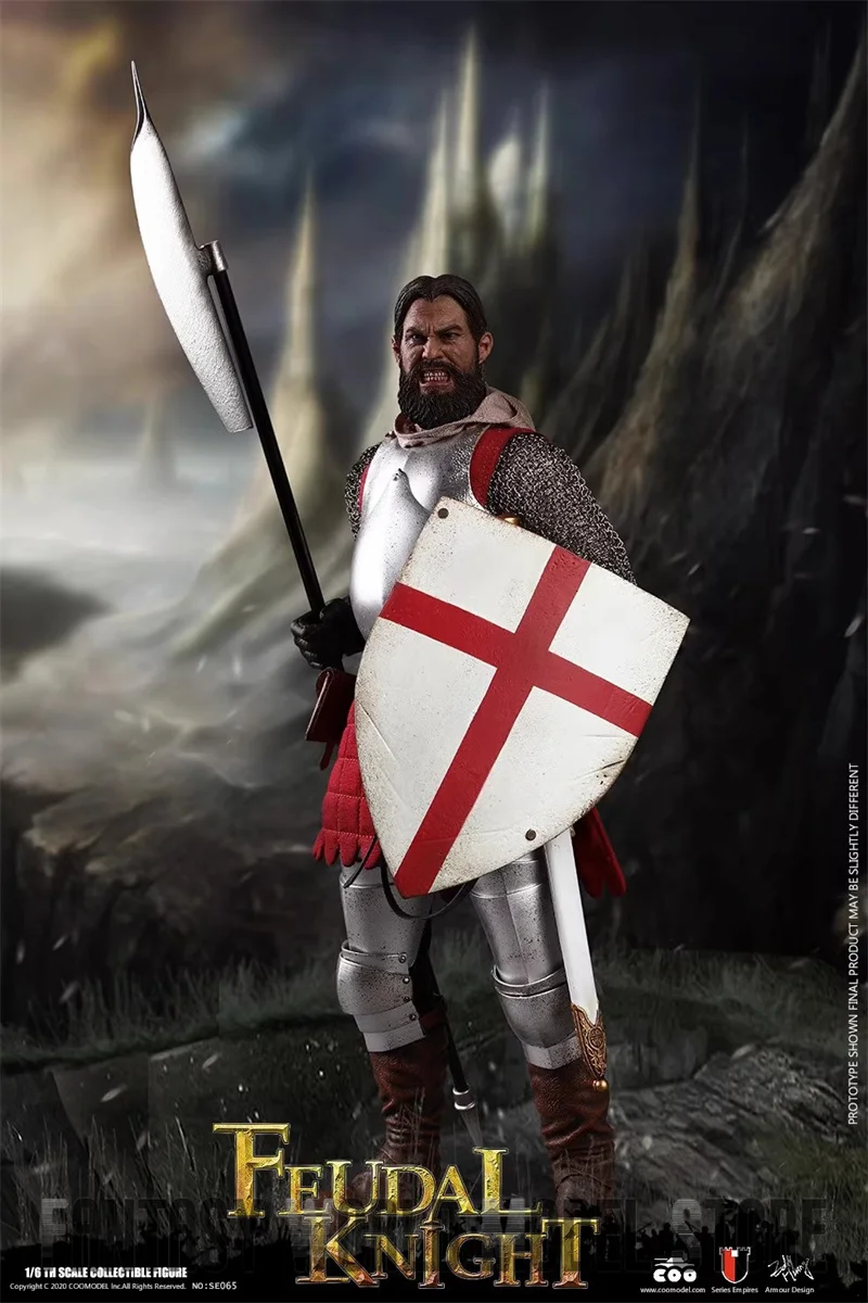 COOMODEL SE065 масштаб 1/6 мужской солдат британские феодальные рыцари полный набор 12