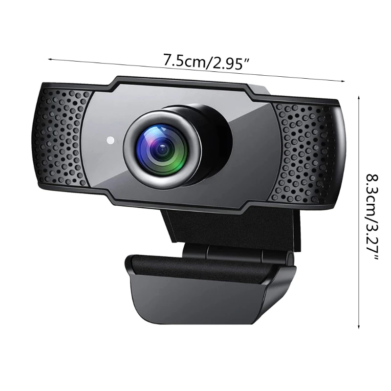 1080P Streaming High Definition Webcam Free Drive Built-in Mic USB Desktop  Web Camera Gamer for Facebook for YouTub images - 6