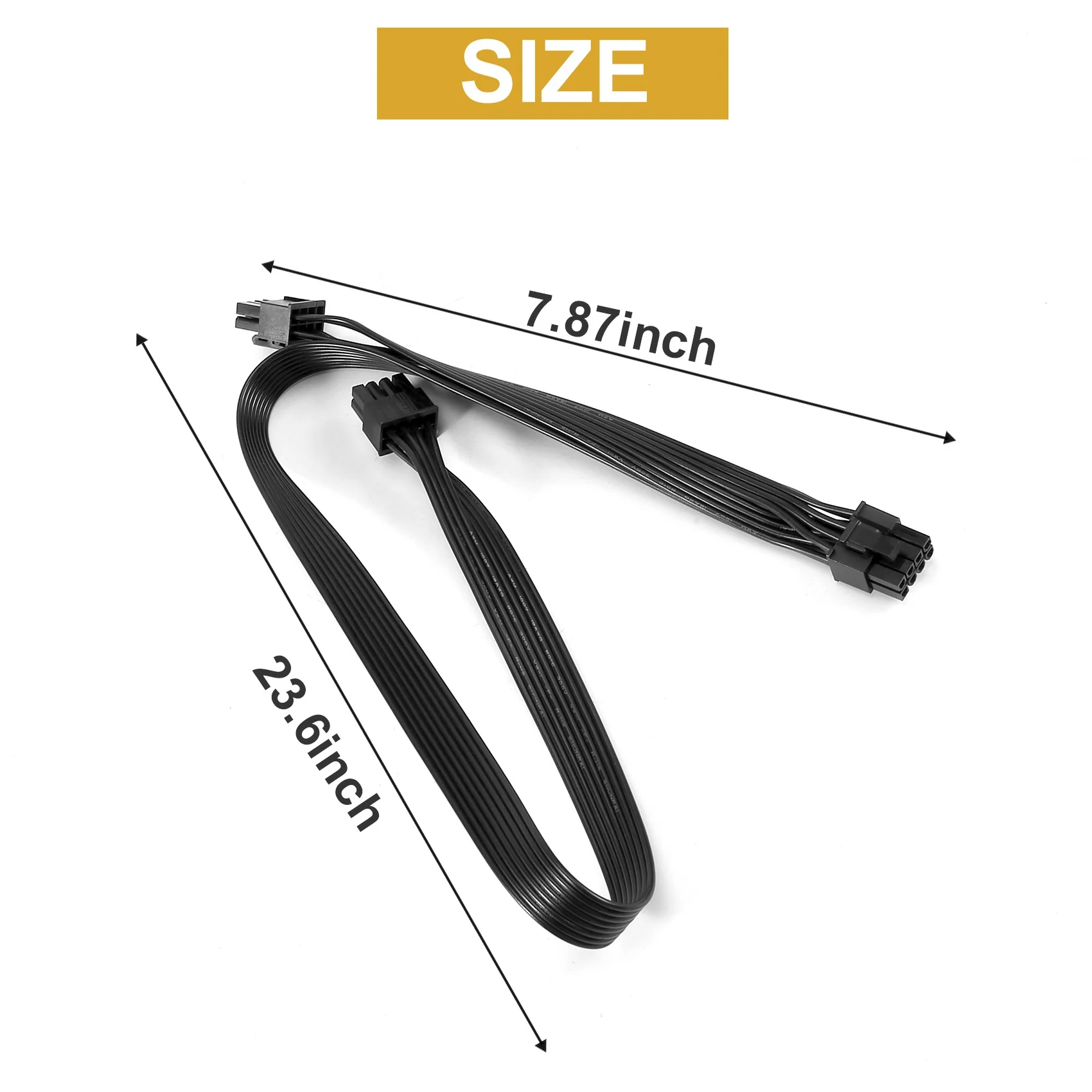 Рисунок 6 - Кабель питания PCI-E с 8 контактами на два