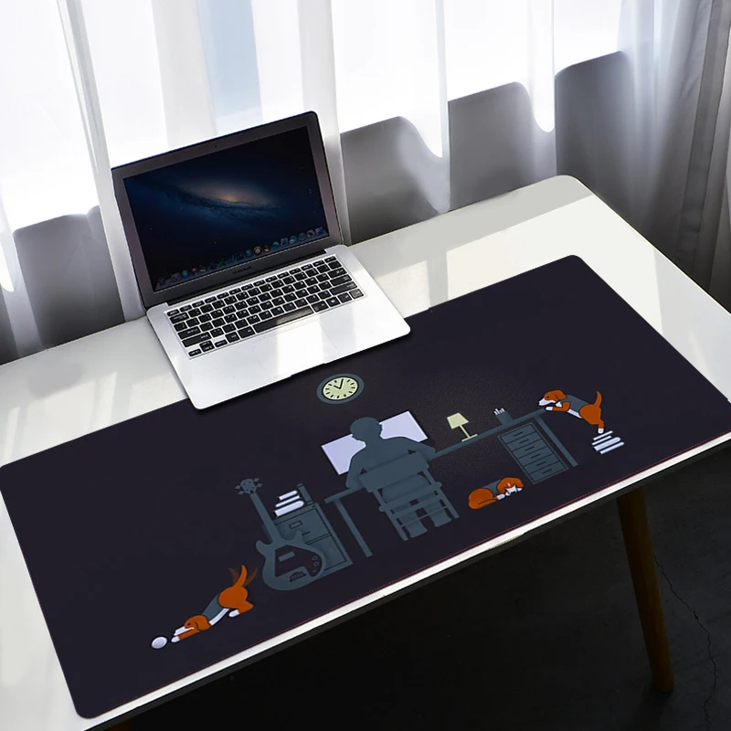 

Programmer Large Mouse Pad Ai Anime Mousepad Gamer Keyboard Desk Accessories Gaming Laptops Computer Table Pc Mat Mause Carpet