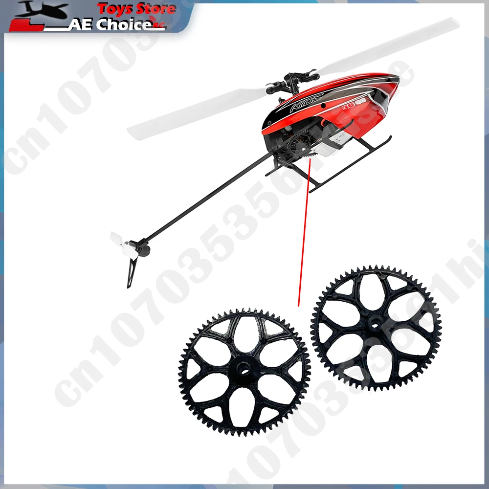 one XK K110S akcesoria do modernizacji części helikopterów RC nieelektrycznych samolotów kompatybilnych z baterią litową