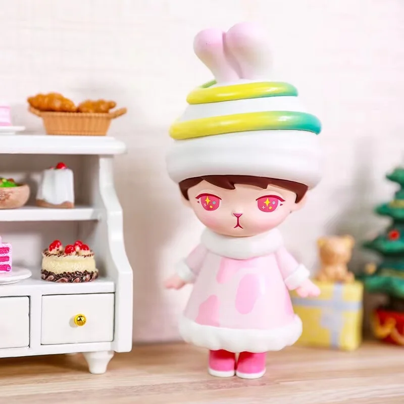 

Поп-Mart кролик Зимняя серия потайная Случайная коробка игрушки кавайная аниме экшн-фигурка кайха Каджа сюрприз загадочная коробка куклы подарок для девочек