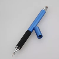2 in 1 multifunction fine point round thin tip touch screen pen capacitive stylus pen for mobile phone tablet for ipad iphone