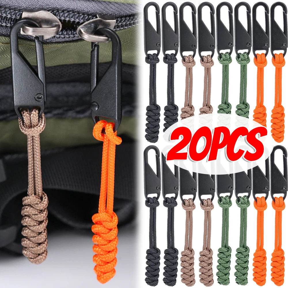 20/1 шт. мгновенный металлический съемник молнии портативная уличная сумка