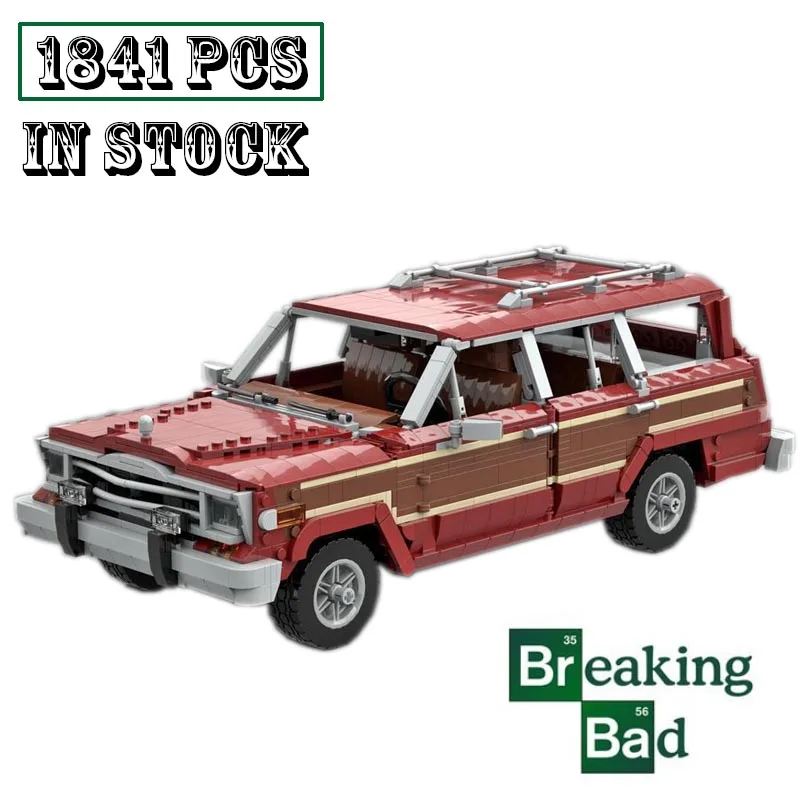 

New MOC154446 Drama Breaking Bad Grand Wagoneer - Skyler White's car Model Technical Building Block Toys for Boys Birthday Gifts