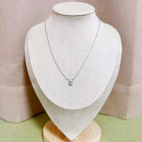 Золотое ожерелье с подвеской Waterdrop из нержавеющей стали