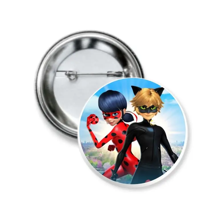 Значок Леди Баг и Супер-Кот № 5 | Украшения аксессуары