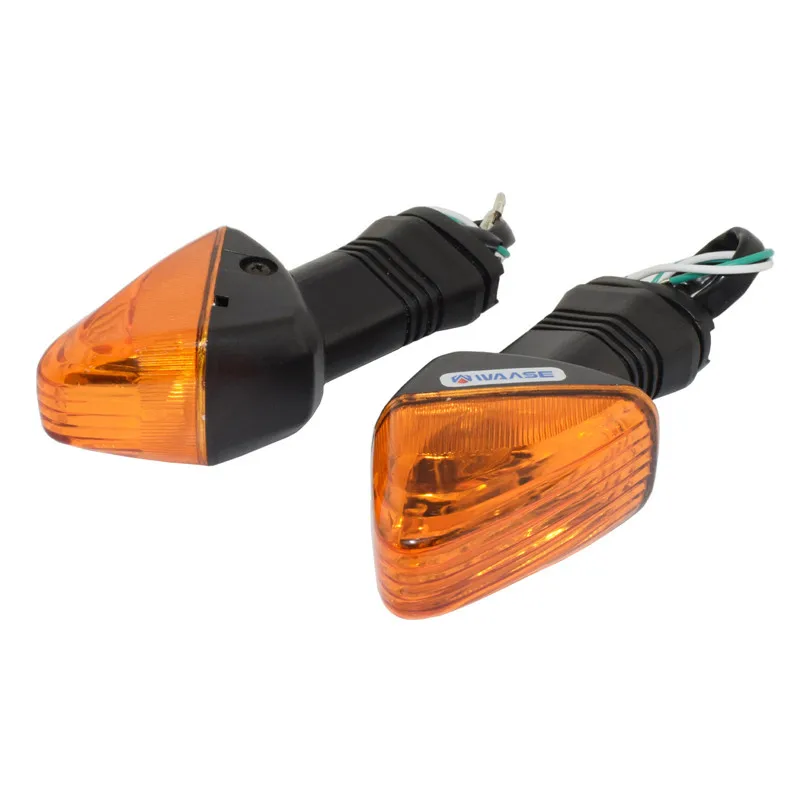 

2 шт., поворотники для Kawasaki Ninja 650R 1000 ZX6R ZX10R KLE650 KLR650 Z750 Z750S Z1000 Versys 650