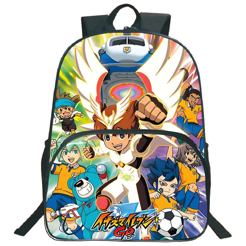 Рюкзак Inazuma Eleven Go, детский школьный рюкзак в стиле аниме, большой вместительный рюкзак для мальчиков и девочек, рюкзак для начальной школы, дорожная сумка для книг (art.: 3920d828f9271) - 3920d828f9271