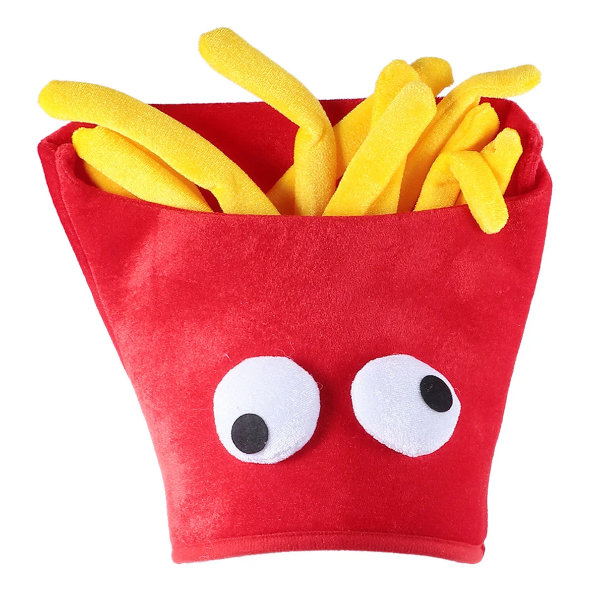 

1pc Kids Playset Hat Headpiece Costume Party French Fries Shape Hat Photo Props