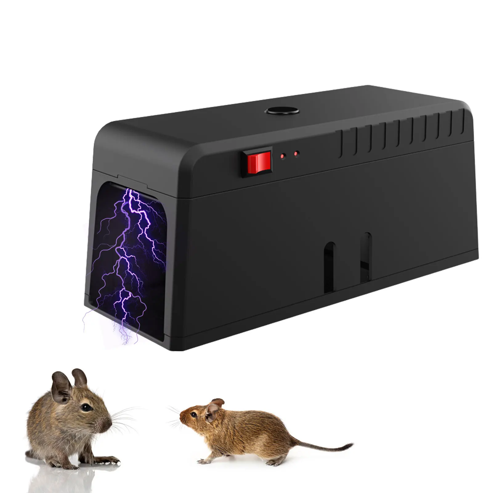 

Многофункциональная электрическая ловушка для тараканов, многоразовая Электронная ловушка для мышей, ловушка для крупных грызунов, Ловушк...