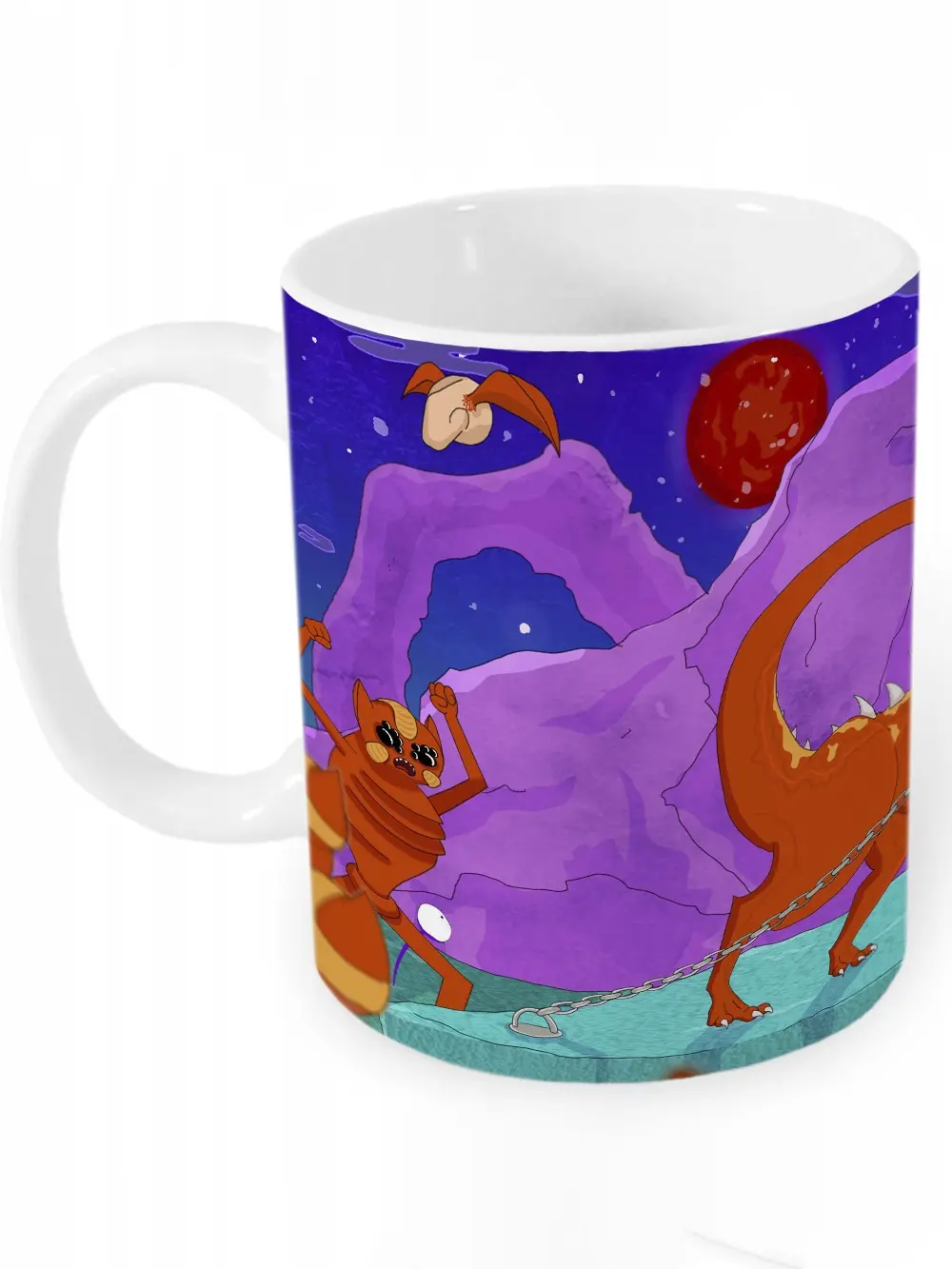 Керамическая кружка Рик и Морти - Rick and Morty |