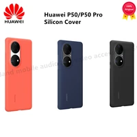 original huawei p50 pro silicone case cover liquid silicone luxury case with microfiber inside protective shell for p 50 prop50