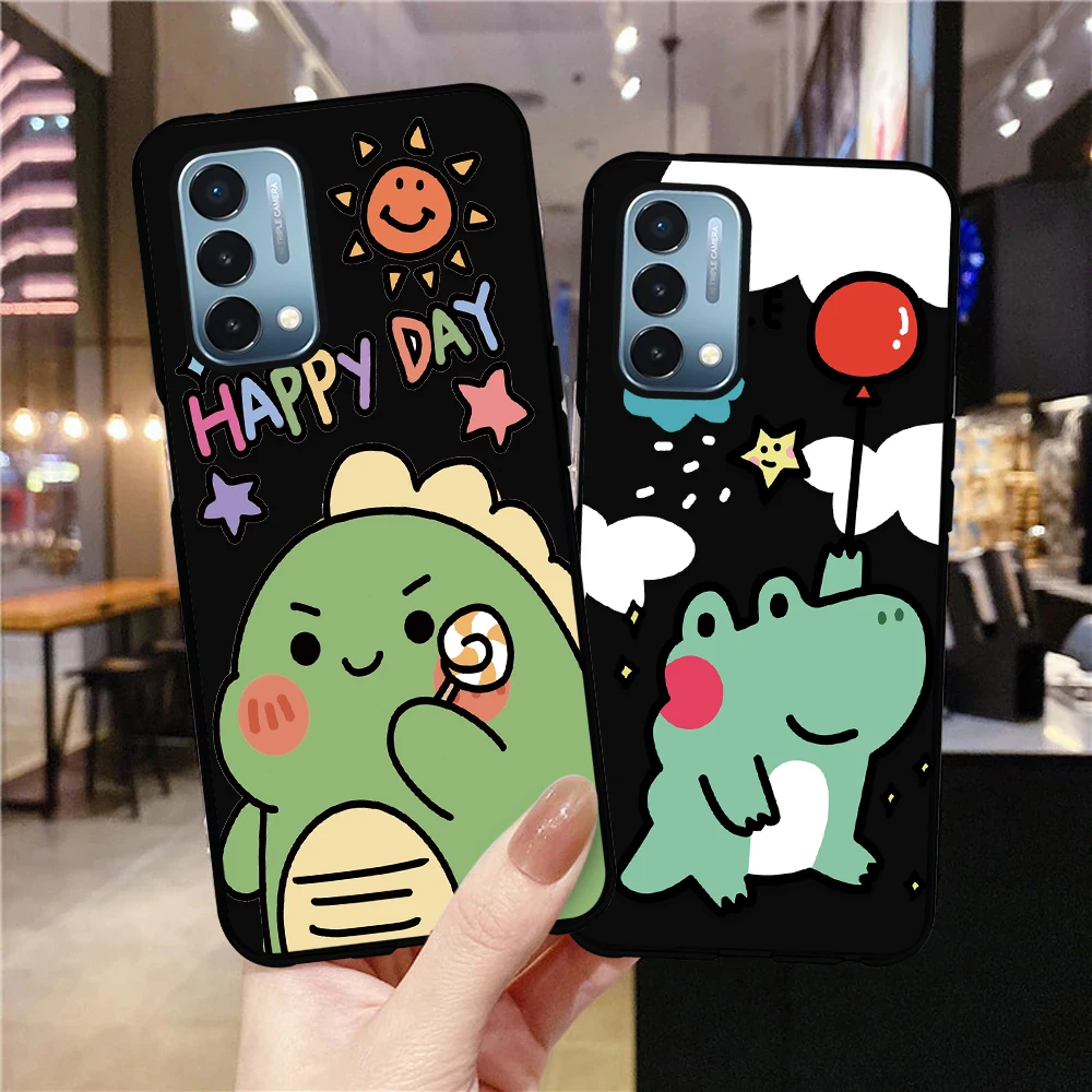 

Cute Crocodile Frog Case for Oneplus 8Pro 8T 5T Z 10T Nord N20 N10 CE 2 5G N100 10Pro 9R 9Pro 6 6T 7T 7 Pro Soft Silicone Cover