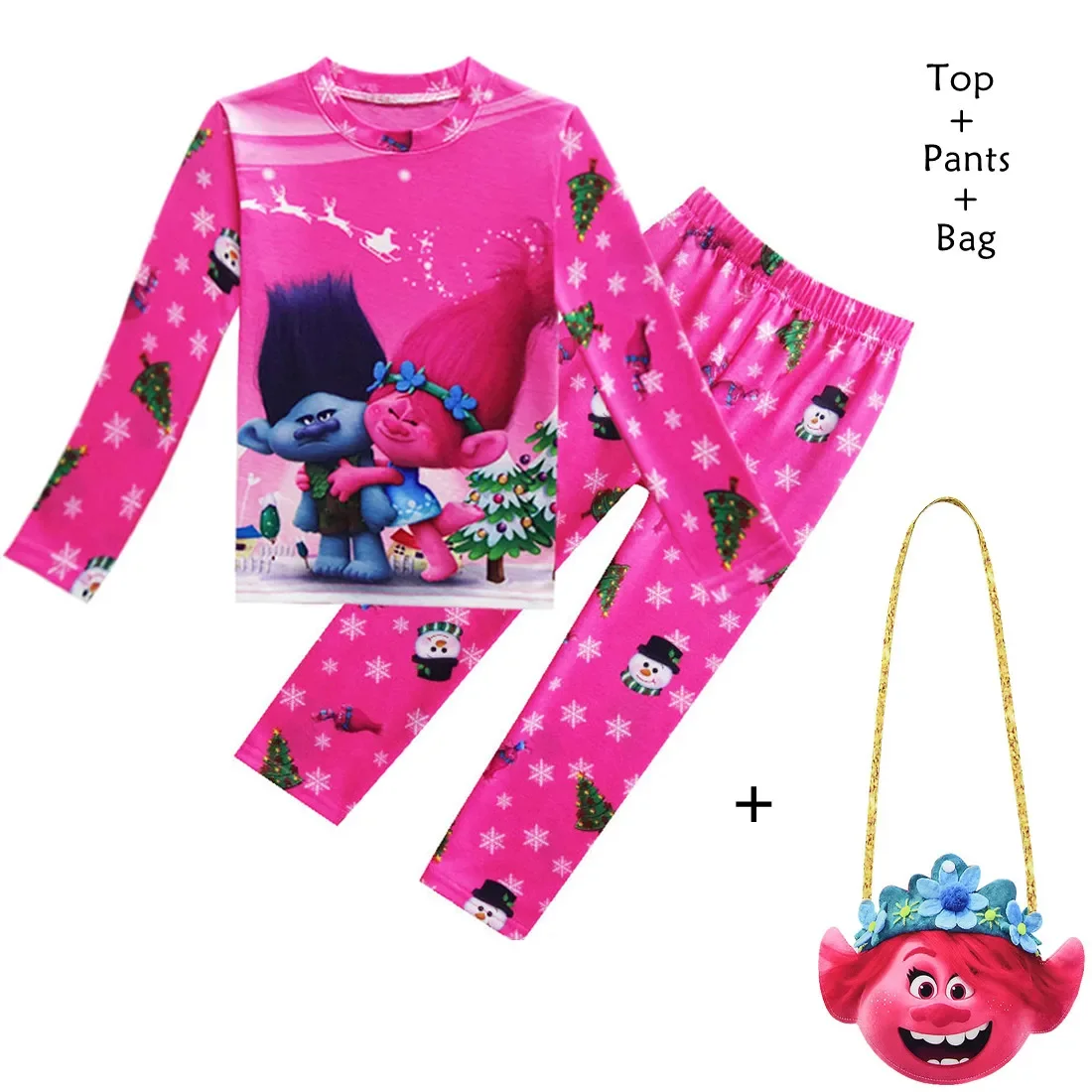 2 шт. детские пижамы с длинным рукавом и брюки