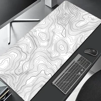 topographic mechanical gaming keyboard mouse pads desk mat anti slip minimalist computer accessories 900x300 xxl gaming offices