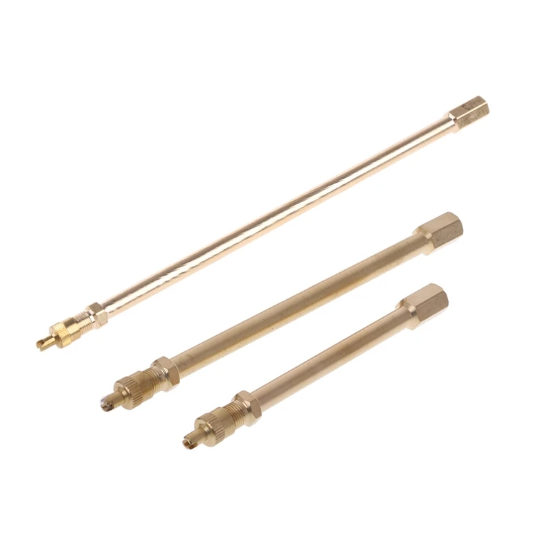 

Tire Valve Stem Brass Metal Tire Valve Extension Motorcycle Car Accessory