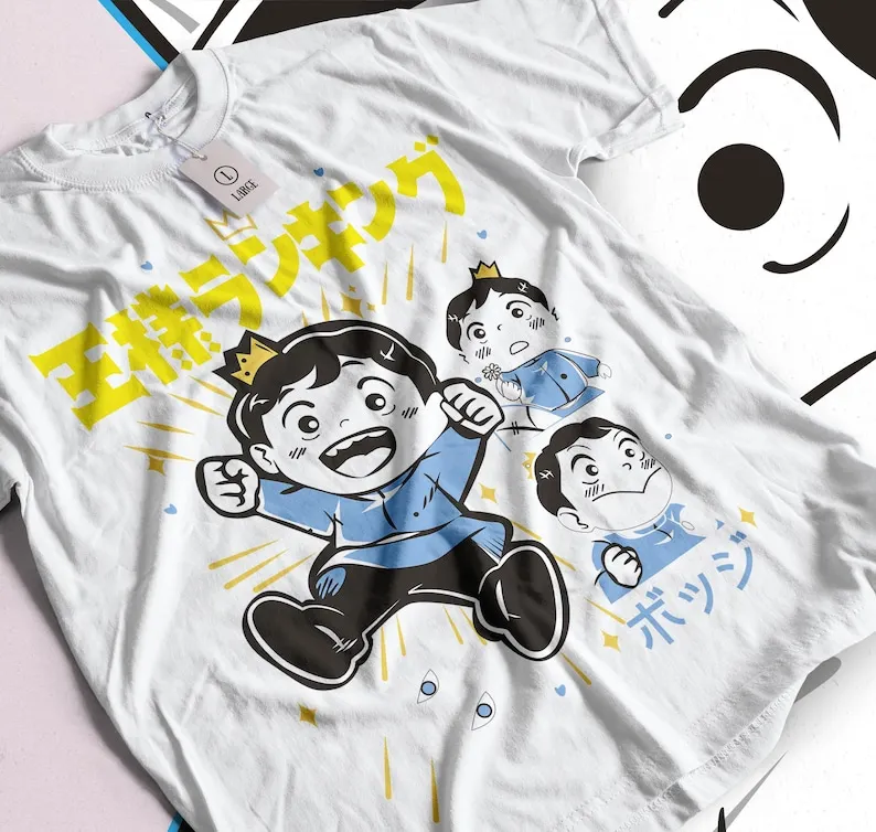 Унисекс Bojji рубашка ранг Оусамы Ranking of Kings