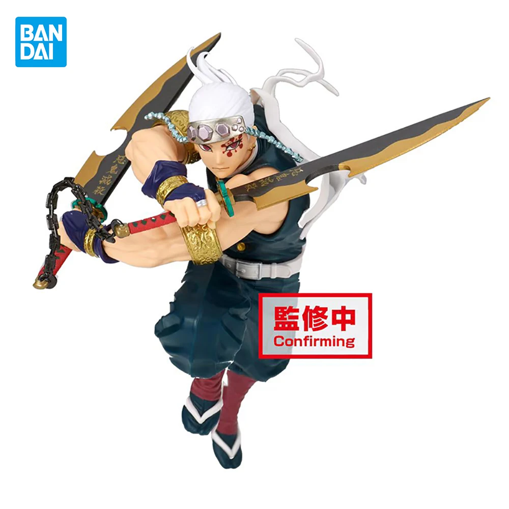 Banpresto Original Uzui Tengen Demon Slayer Vibration Stars Series Genuine Collection Model Anime Action Figure Toys
