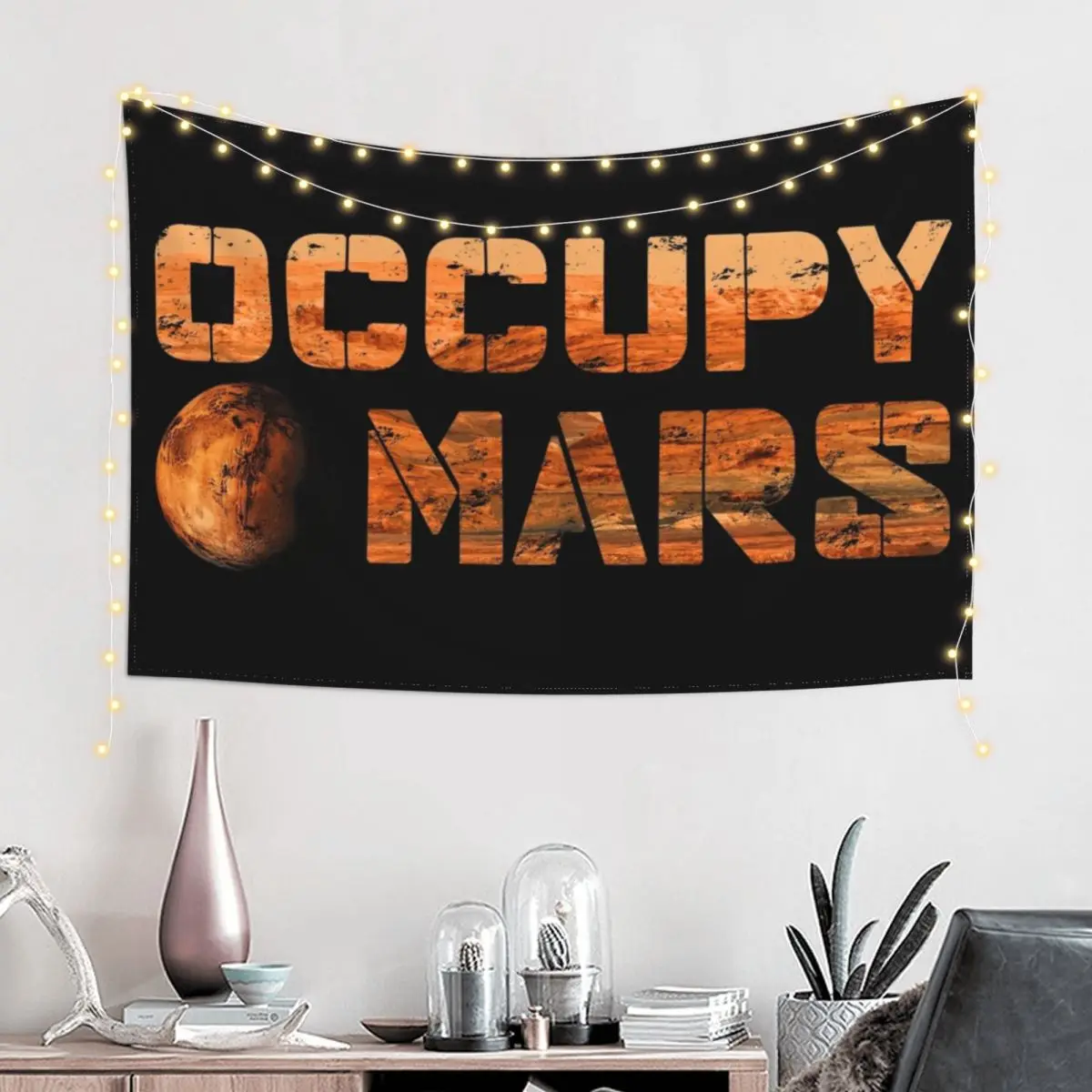Гобелен Occupy Mars аксессуары для домашнего декора гобелен и комфортного