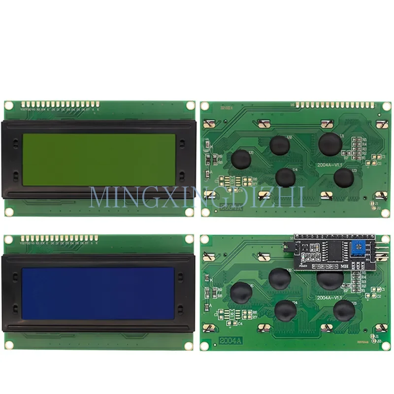 

LCD2004 + I2C 2004 20x4 2004A синий/зеленый экран HD44780 символьный ЖК/w IIC/I2C последовательный интерфейс модуль адаптера для Arduino