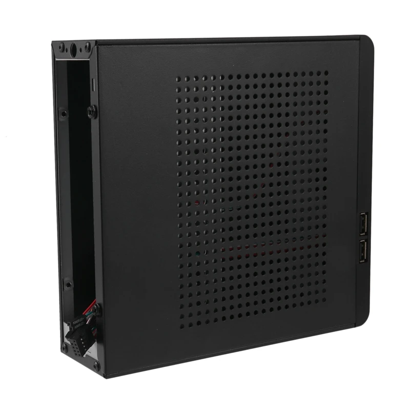 

Настольный блок питания для игр, HTPC, хост, офиса, дома, 2,0 дюйма, USB, Mini ITX, с радиатором, отверстием для компьютера, чехол, практичное Горизонтал...