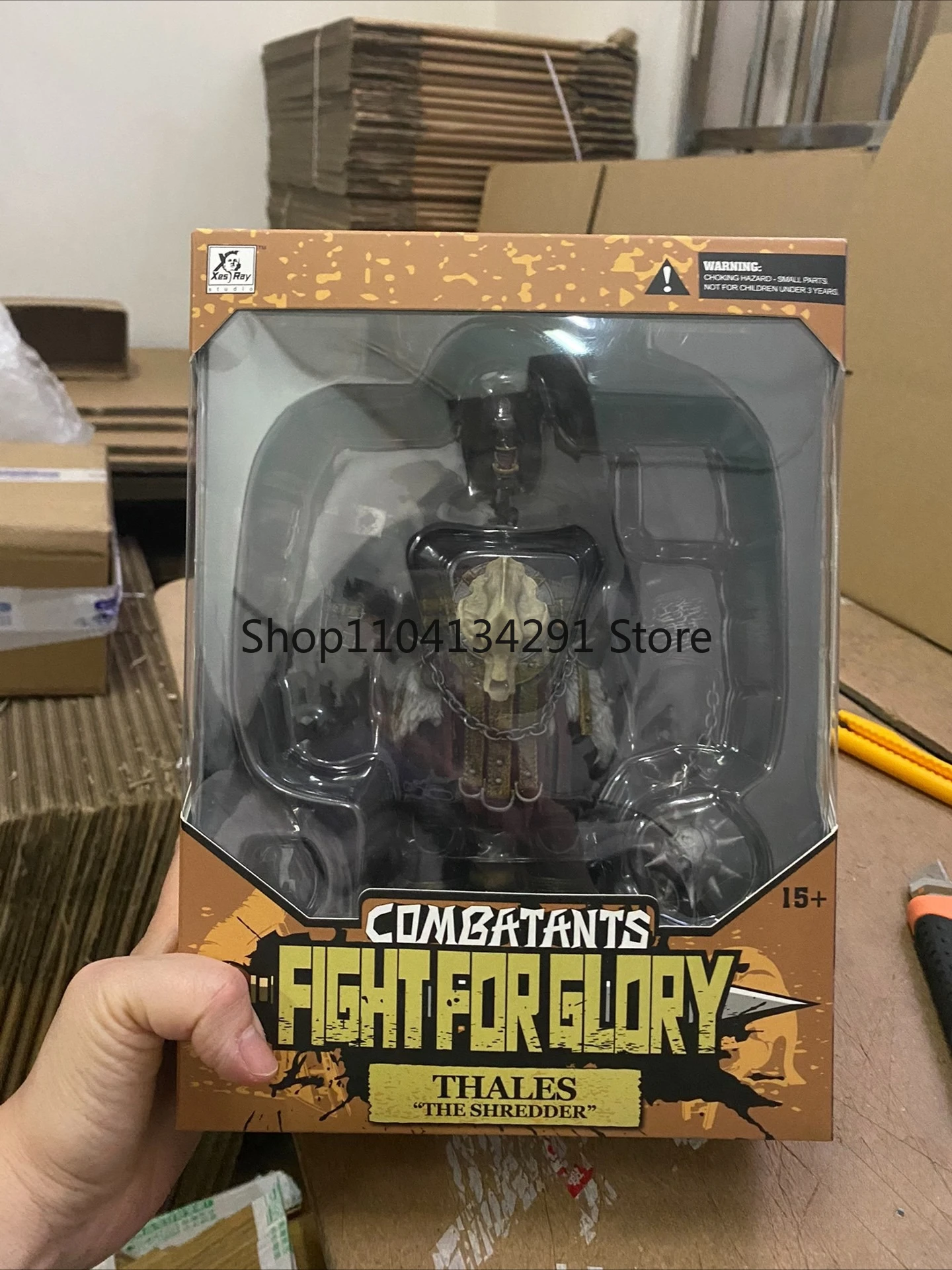 Фото Оригинальная экшн-фигурка XESRAY Glory Battle 4th Wave Minotaur Cassos Thales масштаб 1/12, аниме-модель, игрушка, подарок на день рождения №1