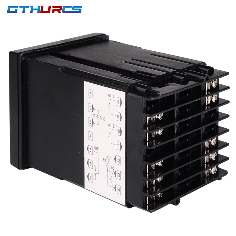 Реле температуры термостата REX C700 72*72 мм 800 градусов вход K J PT100 PID выход SSR 220 В 24 380 |