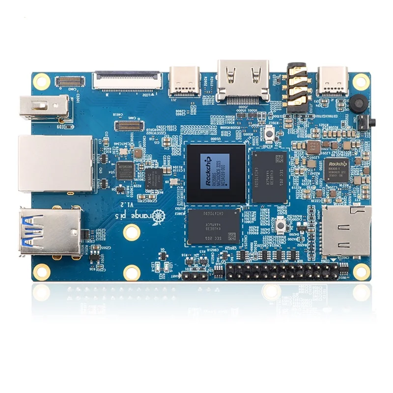 

Orange Pi 5 4GB/8GB/16GB RK3588S PCIE Module External WiFi+BT SSD Gigabit Ethernet Single Board Computer Run Android Debian OS