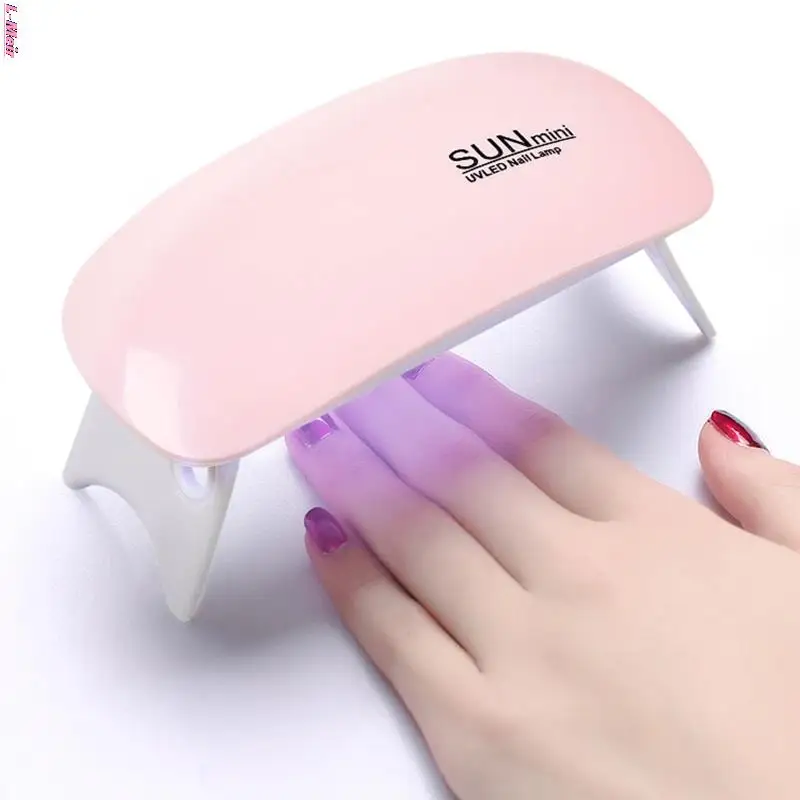 

6W UV LED Nail Dryer Light Lamp with 60s Timer Setting LCD Display for All Kinds Gel Polish Professional Nail Art Tool