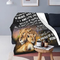 to my son i am proud of you flannel blanket positive encouragement and love letter sofa bed linen sofa bed cover blanket