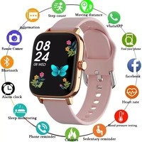 smart watch women android bluetooth fitness tracker heart rate monitor blood pressure waterproof sports smartwatch for ladies
