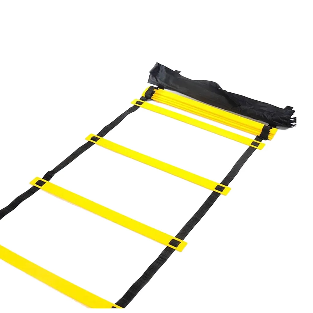 Agility Training Ladder Soccer Speed Jumping Sport Equipment Football Footwork Practise 3 5m Yellow