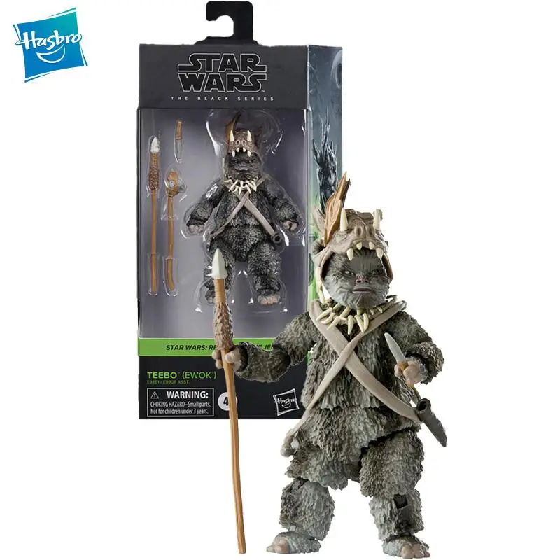 

Hasbro Star Wars The Black Series Teebo (Ewok) Toy 6-Inch-Scale Return of The Jedi Collectible Action Figure, Kids Ages 4 and Up
