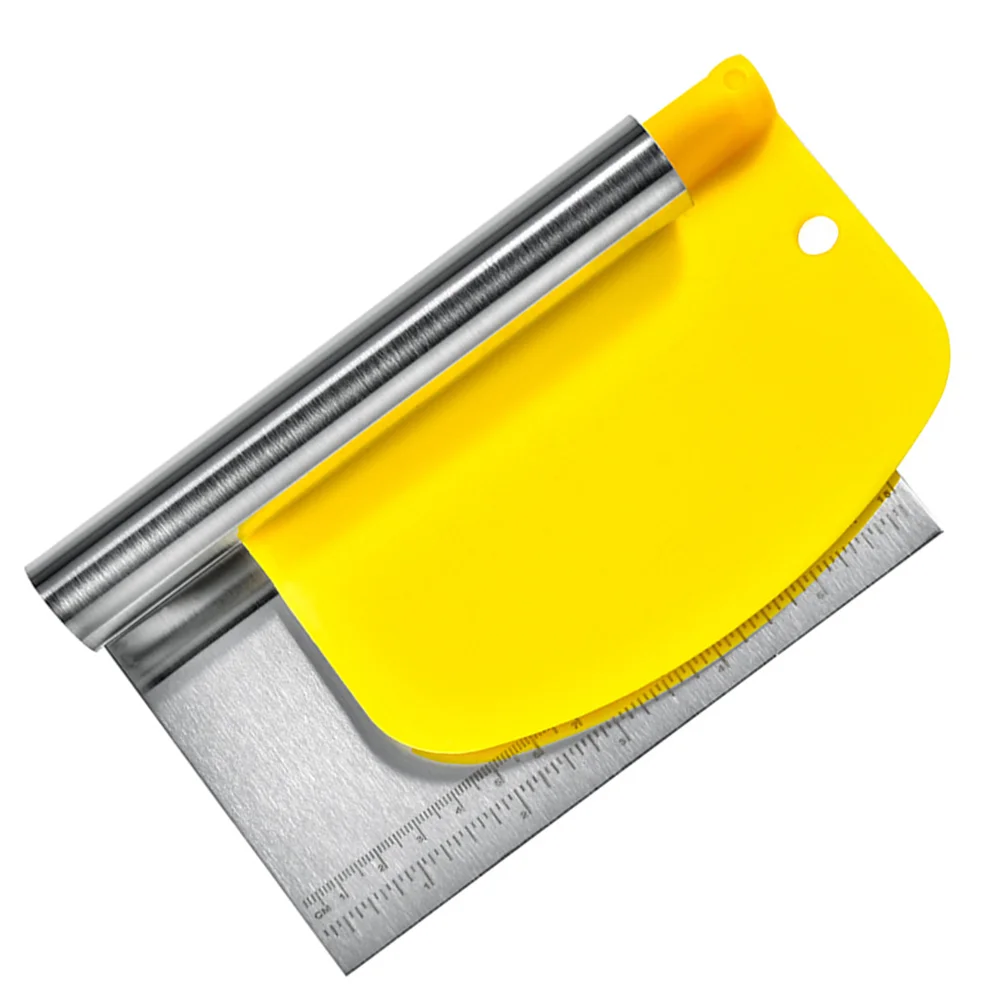 

1 Set of Plastic Scrapers Baking Scrapers Practical Dough Cutters Kitchen Baking Tools
