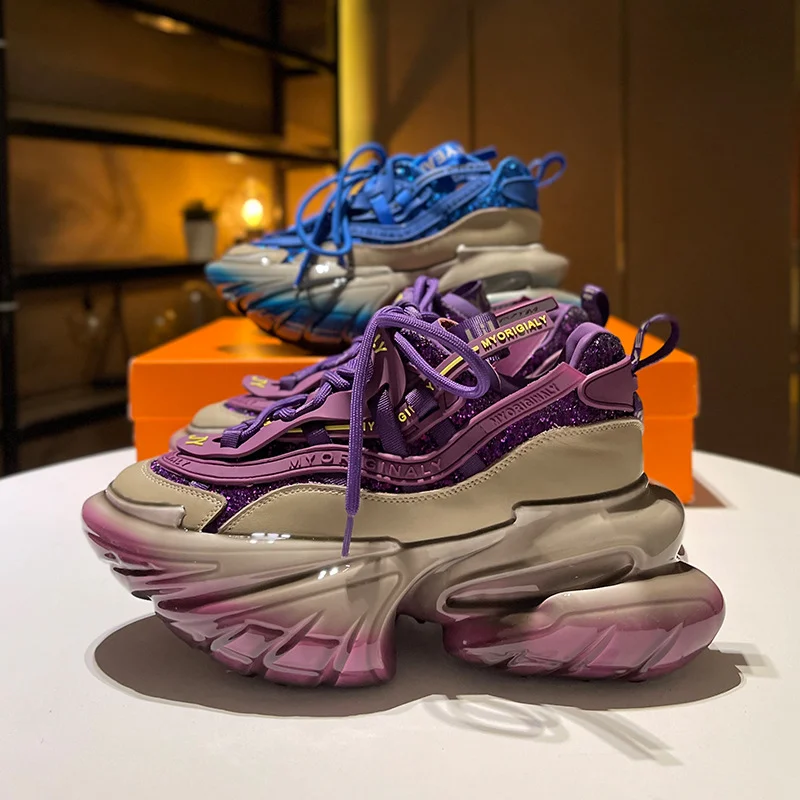 

Women Shoes Fashion Women Sneakers Mixed Colors High-quality Brand Platform Shoes New Luxury Women Shoes Sports Running shoes