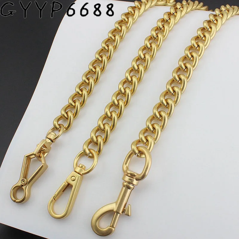 13mm Aluminum chain Light weight  Bags Strap Accessory Factory Quality  metal thick chain strap for brand Strap Accessories