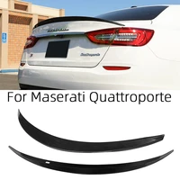 for maserati quattroporte oe style carbon fiber rear spoiler trunk wing 2015 2020 frp honeycomb forged