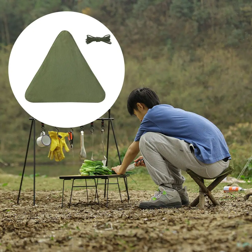 

Convenient Outdoor Waterproof Portable Camping Equipment Simple Seat Triangle Stool Cloth Fishing Stool