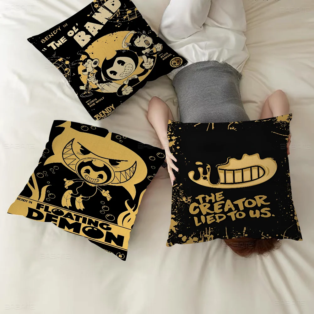 B-Bendy A-And The L-Ink M-Machine Stitch Lucky Dragon наволочка для дивана чехол подушки украшение дома