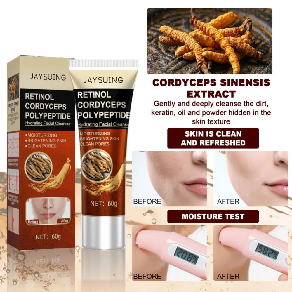 

Nicotinamide Amino Acid Face Cleanser Facial Scrub Cleansing Acne Oil Control Blackhead Remover Shrink Pores Skin Care