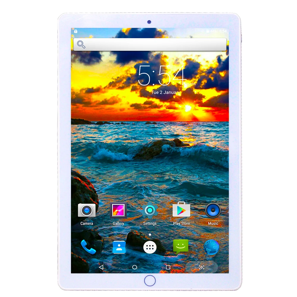 

New 10 inch Dual SIM Phone Call Android7.0 MTK Octa Core 2G+32G Tablet PC WiFi Bluetooth4.2 GPS 1920x1080P IPS Original Design