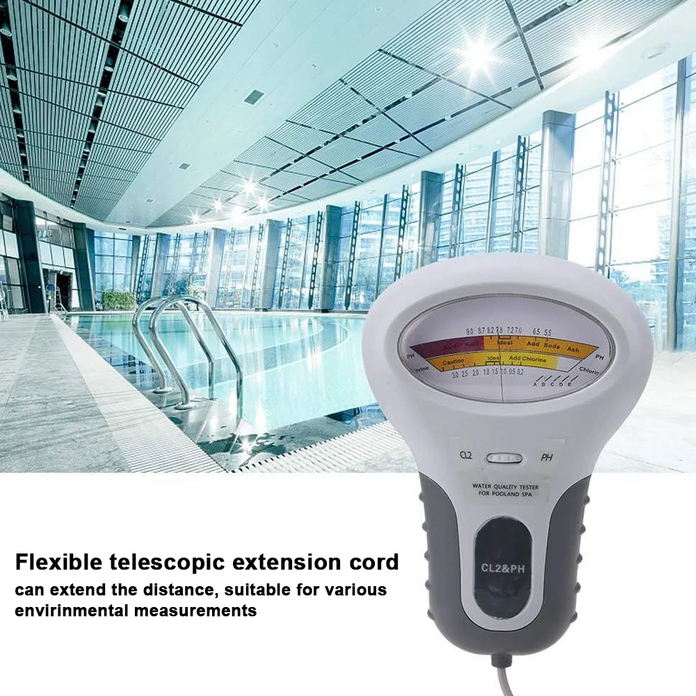 Устройство Для Тестирования Хлора 2-в-1 Инструмент Измерения Содержания Воды