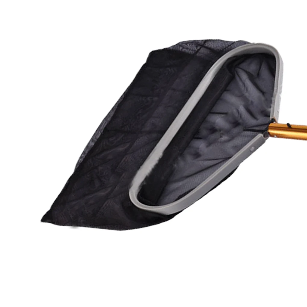 

Pool Cleaning Net Spa Leaf Catcher Mesh Lightweight Heavy Duty Alumimum Frame Black Durable Deep Tool