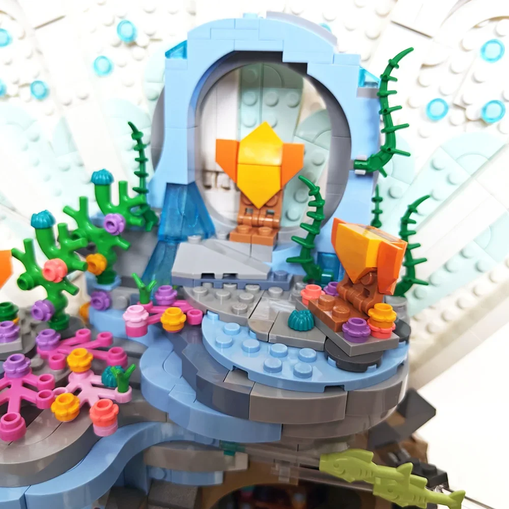 Miniso Дисней Ариэль Русалочка Принцесса Подводный дворец Королевский раскладушка