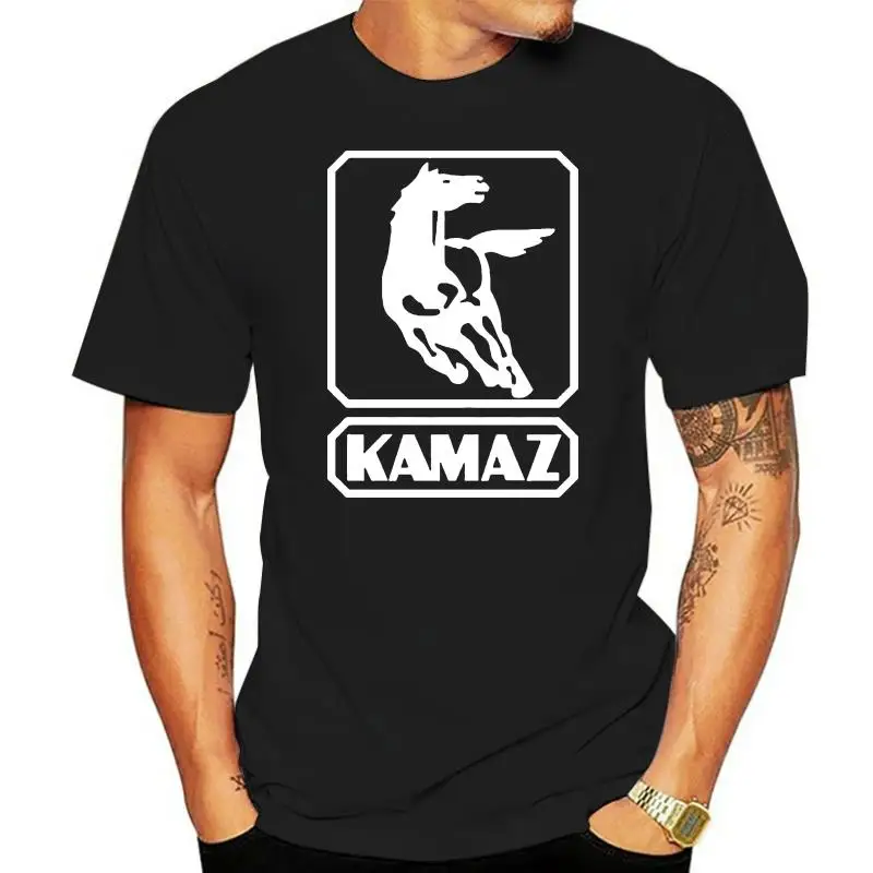 

2022 New Fashion Kamaz Logo High Quality Men t-shirt race Print Top Tees Summer t shirt Cotton T shirts O-Neck Size S-5XL