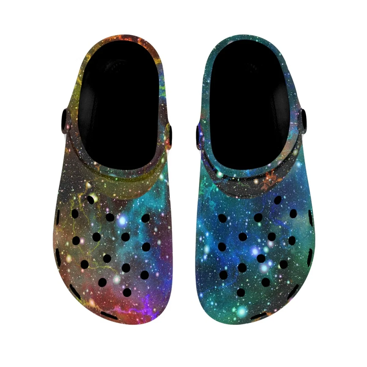 Nopersonality Romantic Nebula Design Women's Summer Slippers Breathable Platform Wear Slide Slipper Leisure Comfort Sandal Adult